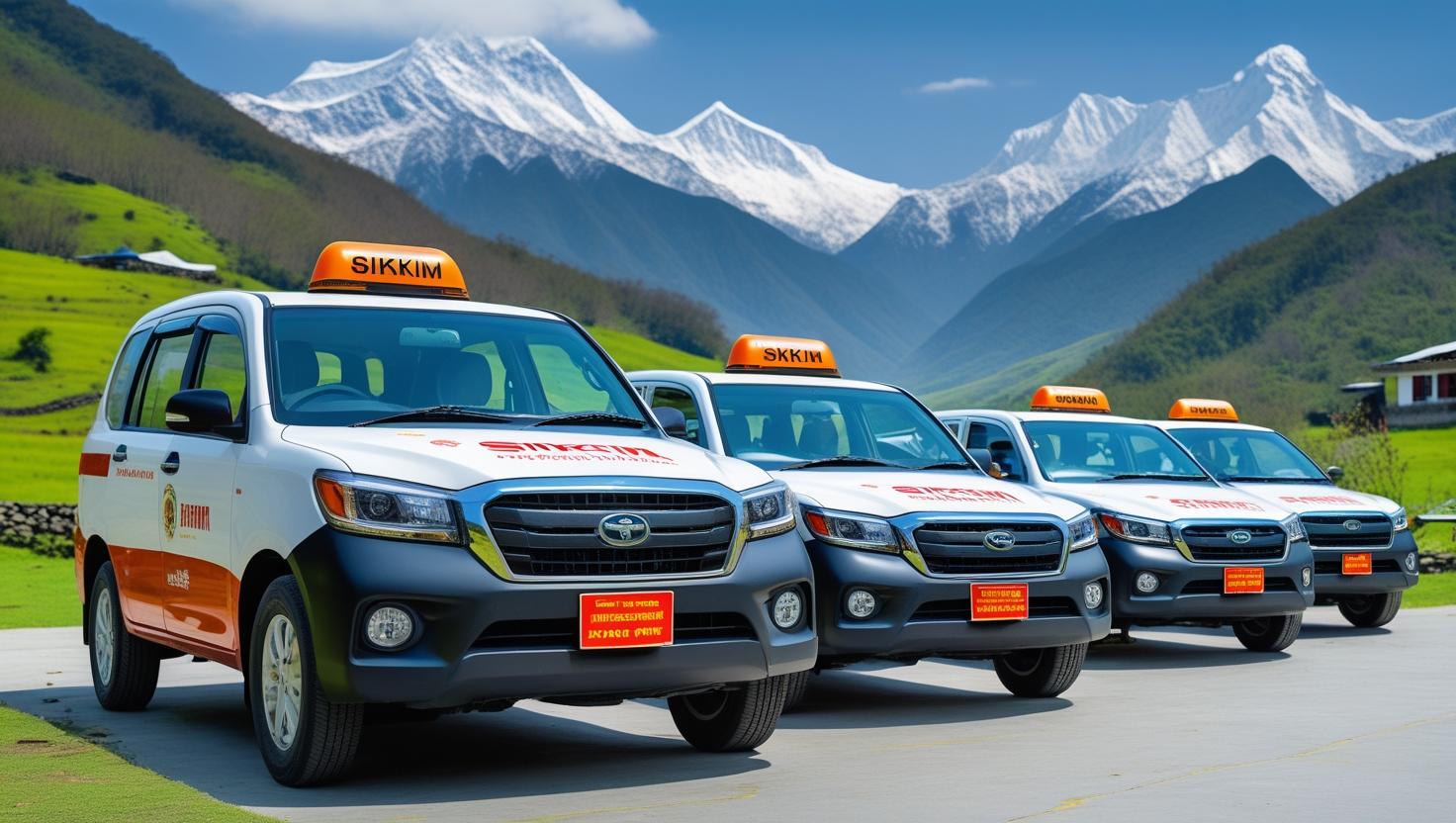 Sikkim Tourism Approved Taxis for North Sikkim | Tourbix Ride
